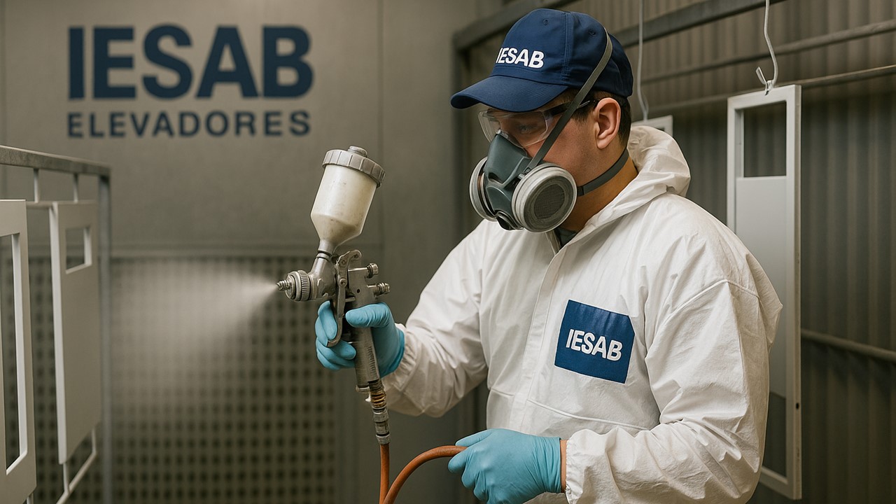 Pintor acabador industrial na IESAB